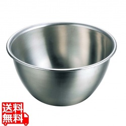 18-8 抗菌ステンレス 深型ボール 24cm 写真1