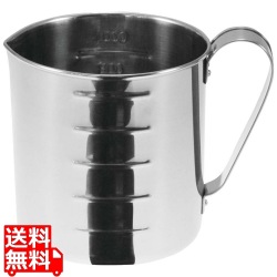 T 18-8 口付 計量水マス 500cc 写真1