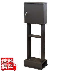 スタンドポスト【Alda(アルダ)】(ダークグレー) 写真1