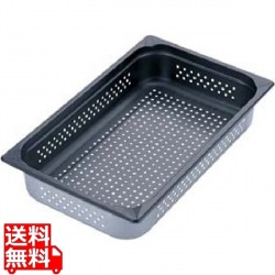 KINGO ノンスティック穴明ホテルパン 21025PFS 2/1×25 写真1