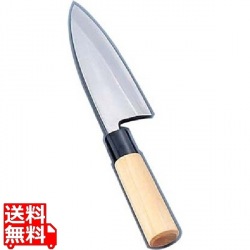 ステンレス鋼 防菌柄 出刃 12cm 写真1