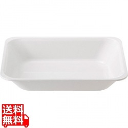 メラミン製フードパン 角型 2/3 白 UL-2365-W 写真1