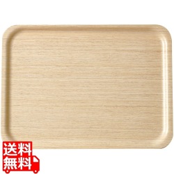 木製トレー長角(ホワイトオーク) 1004H 写真1