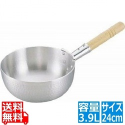 アルミDON打出片手ボーズ鍋 24cm 写真1