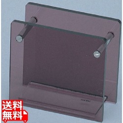 アクリル ナフキン立 NA-209-4スモーク透明 写真1