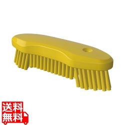 脱毛防止Wウイングスクラブブラシハード123335 イエロー 写真1