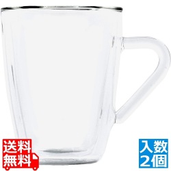 ダブルウォールドリンクデザイン(2ヶ入)マグ320 10356/01 写真1