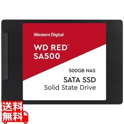 WD Red 3D NANDシリーズ SSD 500GB SATA 6Gb/s 2.5インチ 7mm 高耐久モデル 国内正規代理店品 写真1