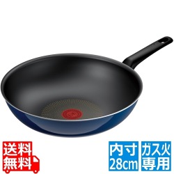 ロイヤルブルー インテンス ウォックパン 28cm D53319 写真1