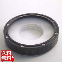 カップディスペンサー専用アダプター 口径72mm 09212 黒 写真1