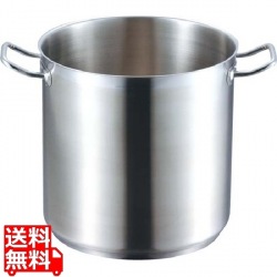 EBM 21cr プロシェフ IH 寸胴鍋 36cm 蓋無 ※IH対応(100V/200V) 写真1