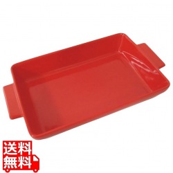 角手付きベーカーS レッド 173×105×H30mm 写真1