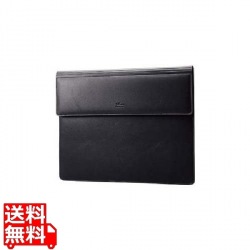 パソコンケース 14インチ 【 MacBook Air / Pro ?14インチ M2 M1 Surface Pro 9 / Laptop 5 ?15インチ 他対応 】 スリム フタ付 スリップイン ブラック 写真1