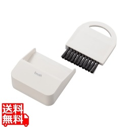 ピタッ！と収納できるマグネット付き ちりとり&デスクブラシ 写真1