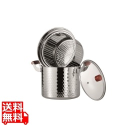 18-8 ナチュラルベーシック パスタポット 20cm NB-30 写真1