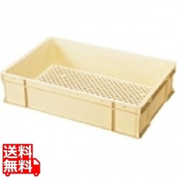 セキスイ PA型 番重 PA-150 クリーム PP製 写真1