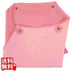 ネオフレッシュ前掛100LL(丈120×幅90cm)ピンク 写真1