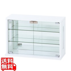 卓上コレクションケース横型 ホワイト 写真1