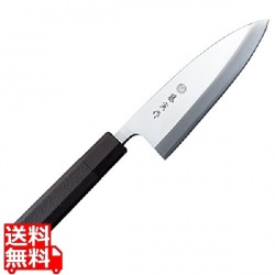 藤次郎 FUD-1104藤寅作MV二層鋼エラストマー柄出刃150mm | 出刃 包丁 ナイフ 藤寅 刃渡り 150mm 日本製 ステンレス サビにくい 調理器具 写真1