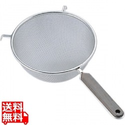 HN18-8ローズ柄ストレーナー20cmW 写真1