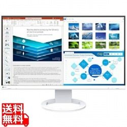 液晶ディスプレイ 27型/2560×1440/HDMI、DisplayPort、USB Type-C/ホワイト/スピーカー：あり 写真1