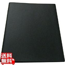 インフォ&メニューブック スリム-B・LKM 黒 写真1