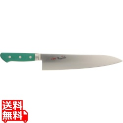 EBM 抗菌 スペシャル・イノックス 牛刀 27cm グリーン 写真1