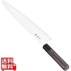 堺菊守 和式 牛刀(両刃)紫檀柄 30cm 写真1