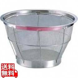 TKG NEWマンモス カラー 深型ざる 30cm ピンク 写真1