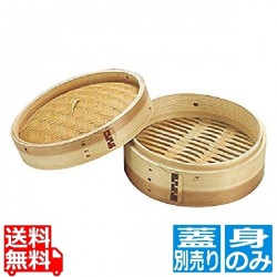 安心コート加工 杉 中華セイロ 身27cm ※画像はイメージです。蓋別売り※ 写真1