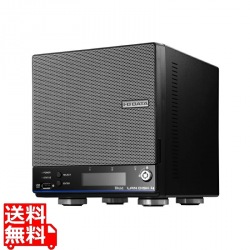 10GbE Linux OS 法人向け 2ドライブ BOXタイプNAS 8TB (5年保証・データ復旧) 写真1