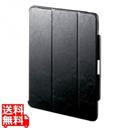 iPad Air 13インチ(M2/2024)用タッチペン収納ポケット付きケース 写真1