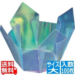 両面 OP珍味入れ 大(100枚入) 66404 オーロラ 業務用 写真1