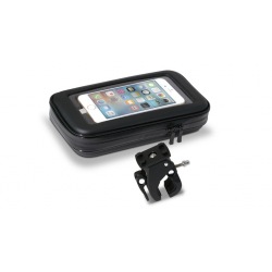 スマートフォン & モバイルバッテリー用 防滴 防塵ケース 360度回転可能 iPhoneシリーズ用スペ-サー付き 「自転車でGO」 写真1