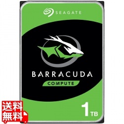Seagate BarraCuda 3.5 1TB 内蔵HDD メーカー2年保証 SATA 6.0Gb/s 256MB 7200rpm ST1000DM14 写真1