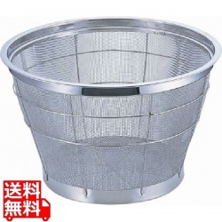 TKG ステンNEWマンモス深型米揚ざる 35cm 写真1