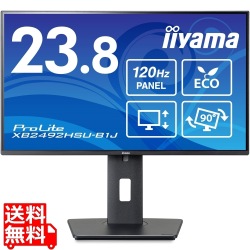 液晶ディスプレイ 23.8型/1920×1080/HDMI、DisplayPort/スピーカーあり/IPS方式/昇降/回転/角度調整/3年保証 写真1
