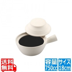 燕舞 砂鍋深型 片手 タイプII 18cm 写真1
