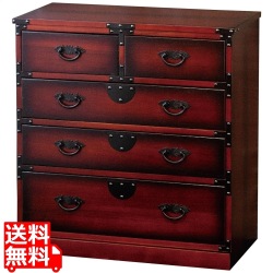 民芸調 引出箪笥 写真1