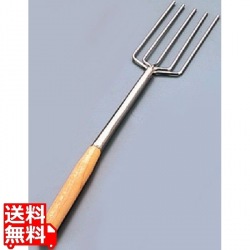 (T)木柄チョコレートフォーク 5本先 写真1
