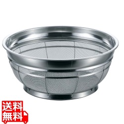 BK 18-8 F型ザル 荒目 25cm 6.5メッシュ 写真1