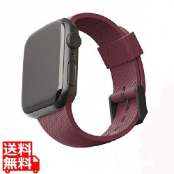UAG製 U by UAG DOT オーベルジーヌ Apple Watch 44/42mm用バンド 写真1