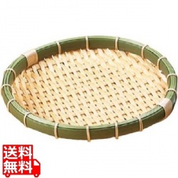 樹脂 身竹 丸ざる 50号 91-054D 業務用 写真1