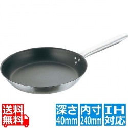 マトファー/ブウジャ 18-10 ノンスティック フライパン 6694 24cm 電磁 ※IH対応(100V/200V) 写真1