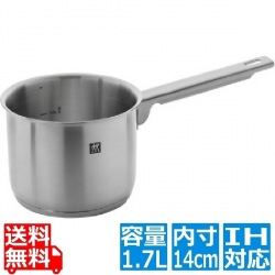 ジョイ ミルクポット 14cm 64040-142 ※ IH対応 IH (100V/200V)とガス火対応 写真1