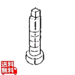 18-8 ギョーザ絞り器用 (2)ネジ棒( (16)メネジ付) 写真1