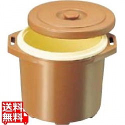 プラスチック 保温食缶 ごはん用 DF-R1 大 D/B 写真1