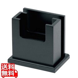木製 ナフキン&メニュー立 MN-035 黒 写真1