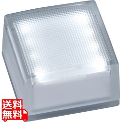 ヘリオスグランドライト LEDグラス 100角 白 写真1