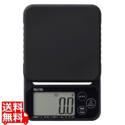タニタ デジタルクッキングスケール KJ-222 ブラック 写真1